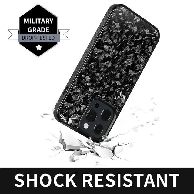IPHONE REAL FORGED CARBON FIBER PHONE CASE | RED